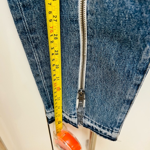 NWT Frame Denim Le Original Zip-Embellished Jeans MSRP $495 Size: 25 - Picture 5 of 16
